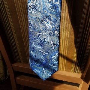 Mario Masoti italy- New York,  blue tie